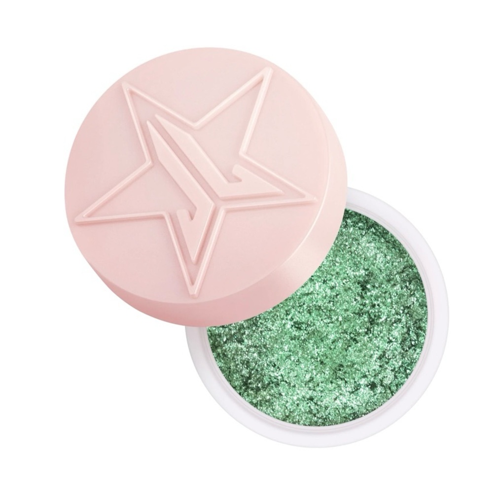 CHRISTMAS TREE BLING New in Box Jeffree Star Eye Gloss Green Silver Pearl